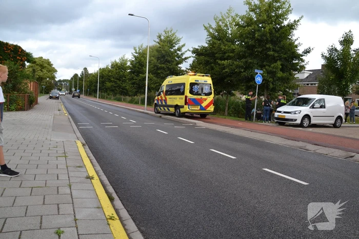 Snorfietser gewond na val