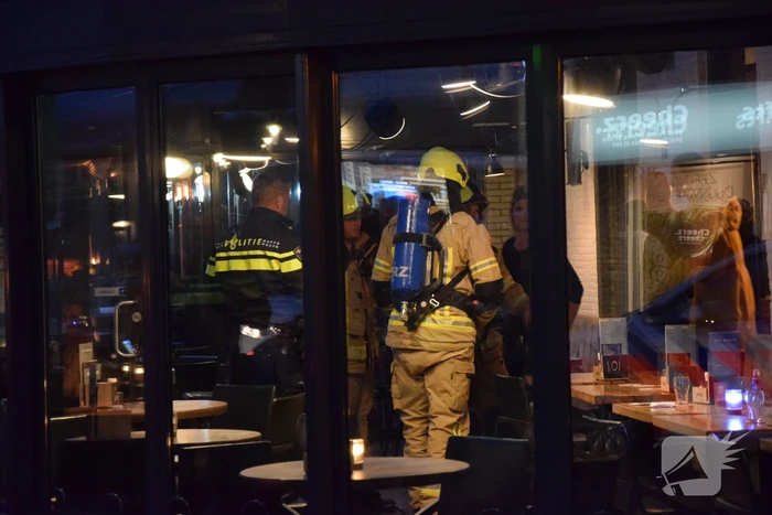 Vreemde lucht waargenomen in eetcafé
