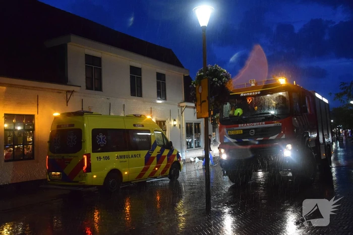 Vreemde lucht waargenomen in eetcafé