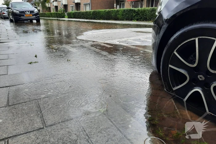 Grote overlast door zware regenval