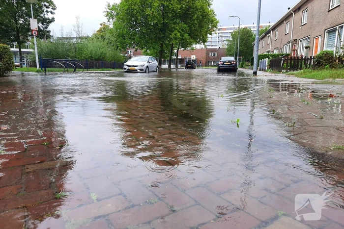 Grote overlast door zware regenval