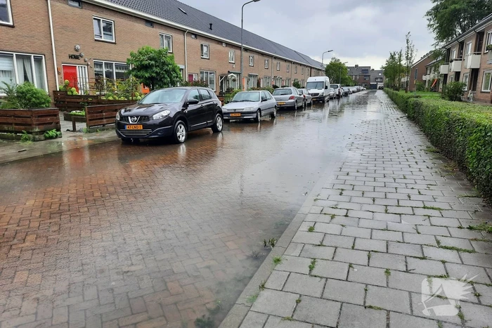 Grote overlast door zware regenval
