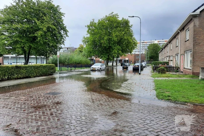Grote overlast door zware regenval