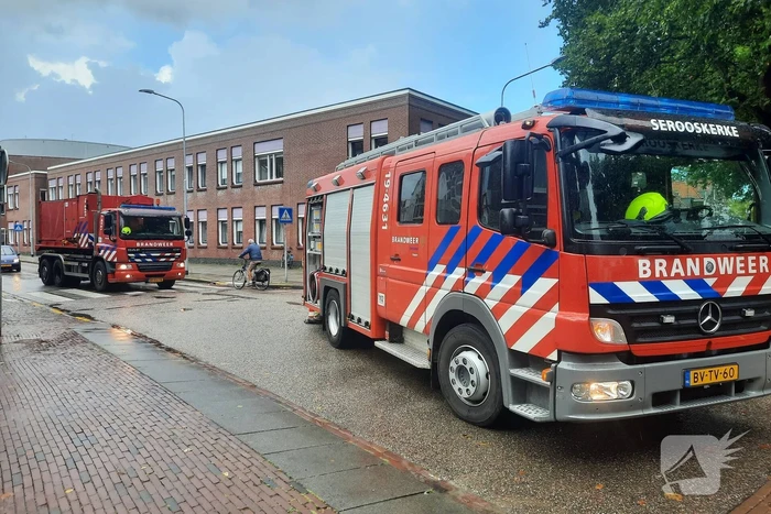 Grote overlast door zware regenval