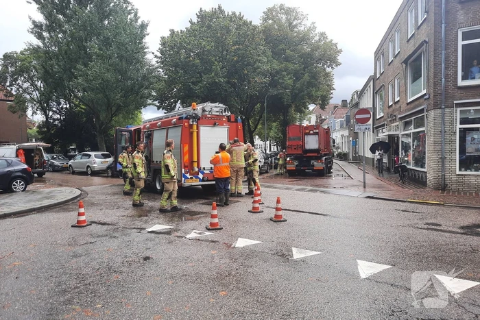 Grote overlast door zware regenval