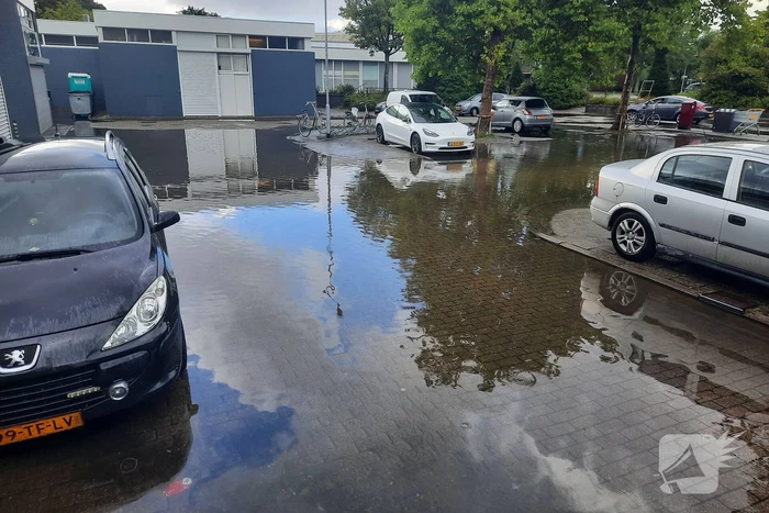 Grote overlast door zware regenval