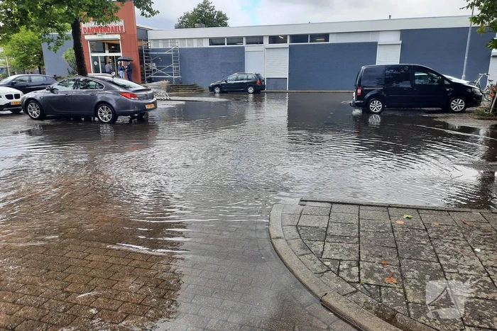 Grote overlast door zware regenval