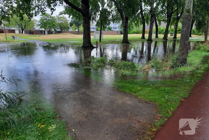 Grote overlast door zware regenval
