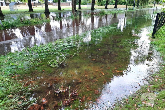 Grote overlast door zware regenval