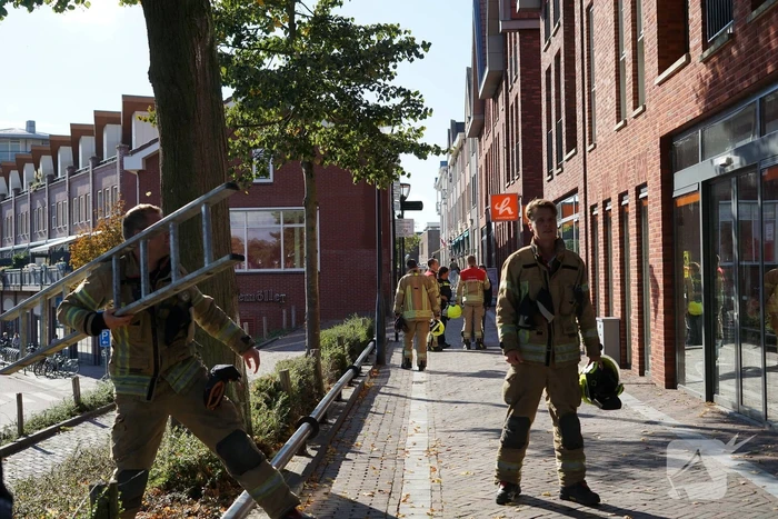 Brandweer ingezet voor waterlekkage in winkels