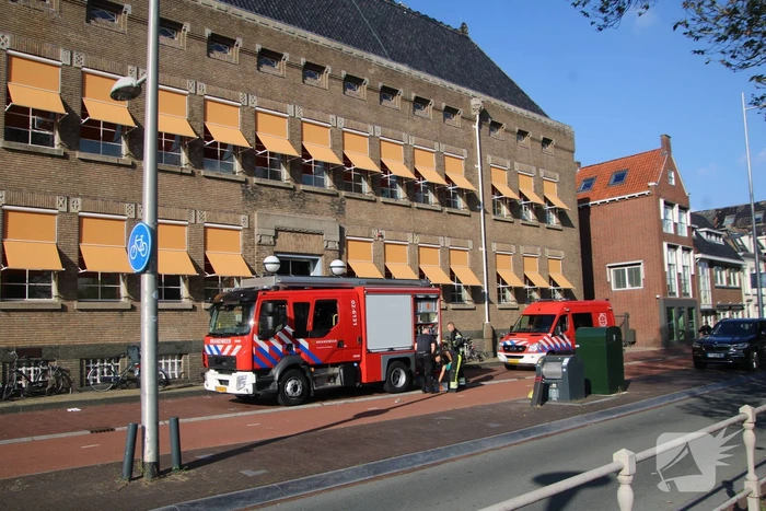 Meerdere hulpdiensten ingezet bij daklozenopvang