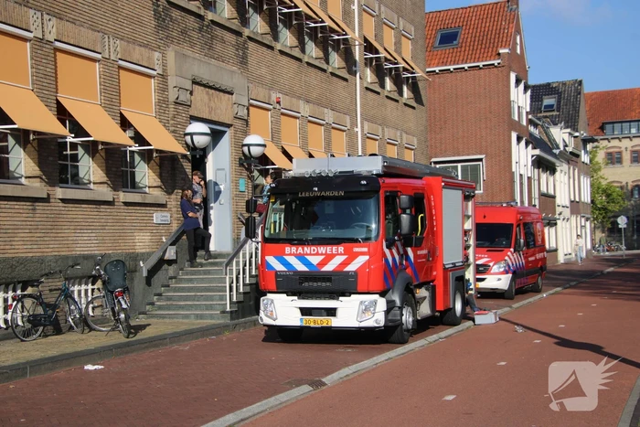 Meerdere hulpdiensten ingezet bij daklozenopvang