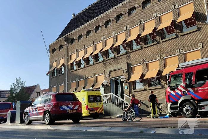 Meerdere hulpdiensten ingezet bij daklozenopvang