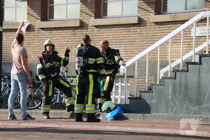 Meerdere hulpdiensten ingezet bij daklozenopvang