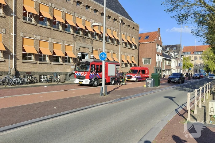 Meerdere hulpdiensten ingezet bij daklozenopvang