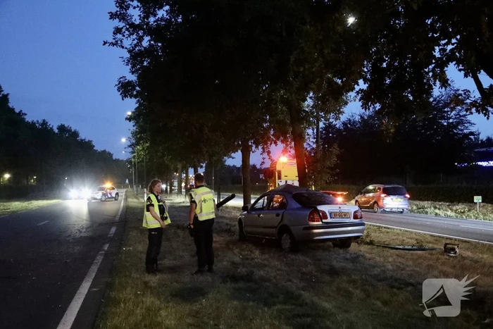 Persoon bekneld na ernstig ongeval