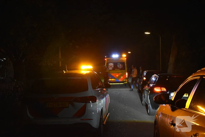 Scooter raakt beschadigd na botsing met hert