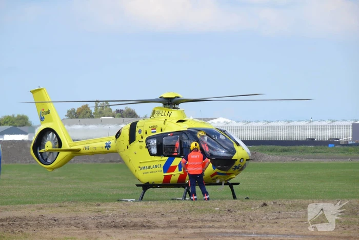 Motorcrosser ernstig gewond na val
