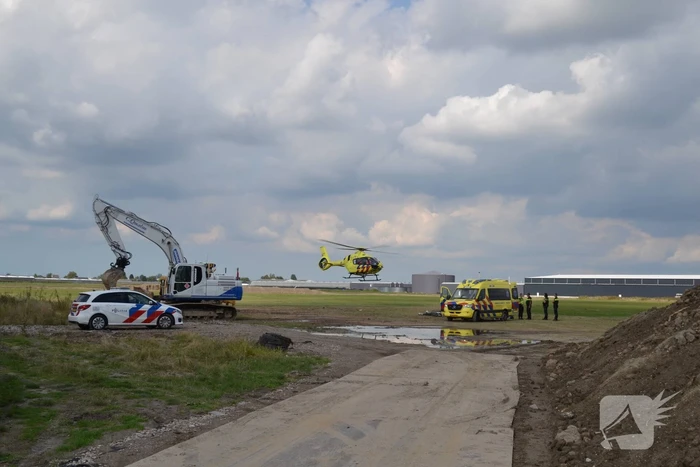 Motorcrosser ernstig gewond na val