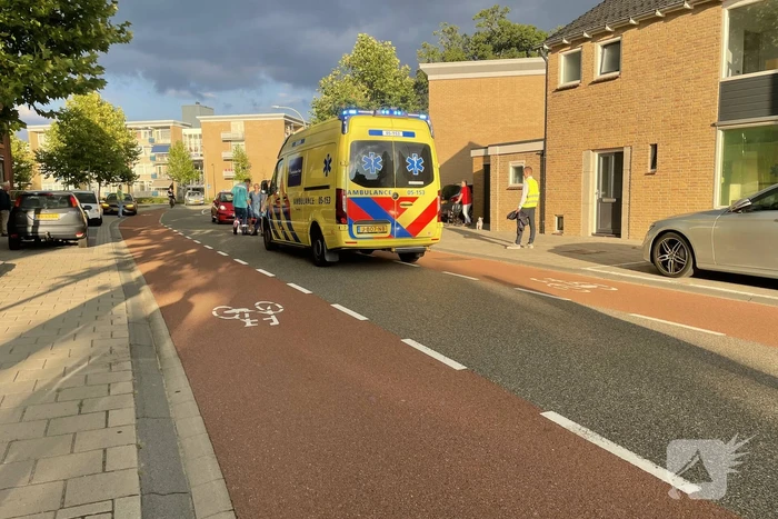 Fietser in botsing met automobilist