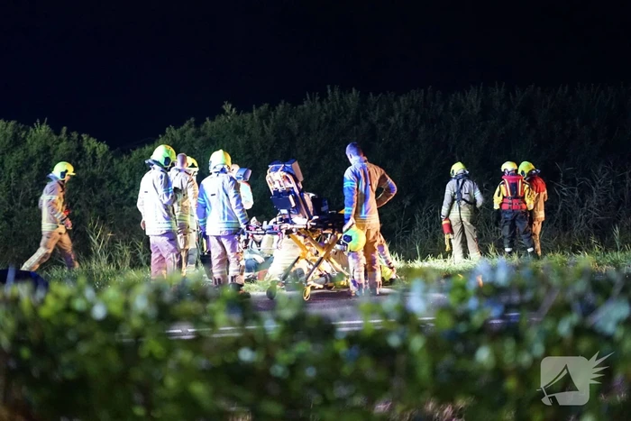 Zwaargewonde na ernstige aanrijding