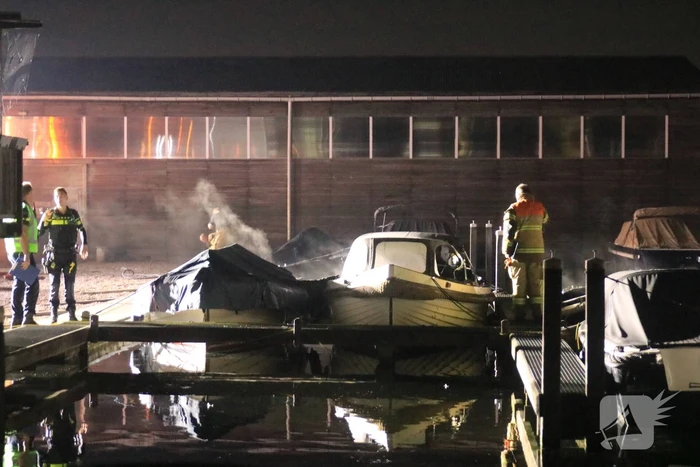 Flinke schade aan boord van boot