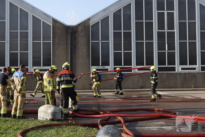 Zeer grote brand in bollenloods