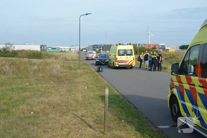 Fietser ernstig gewond bij botsing met auto