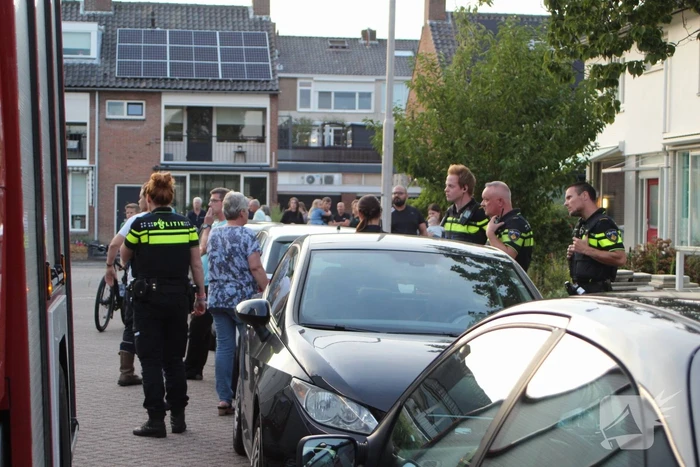 Felle brand op zolderverdieping