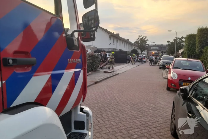 Felle brand op zolderverdieping