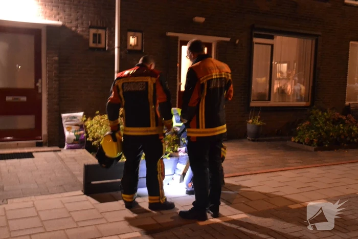 Brandweer ingezet voor gaslekkage