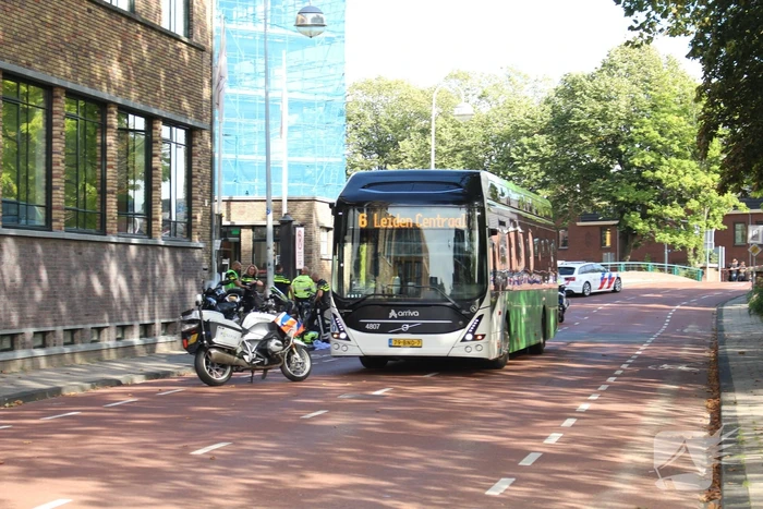 Fietser overreden door lijnbus
