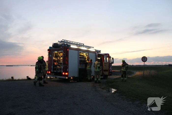 Brand in afvalcontainer snel geblust