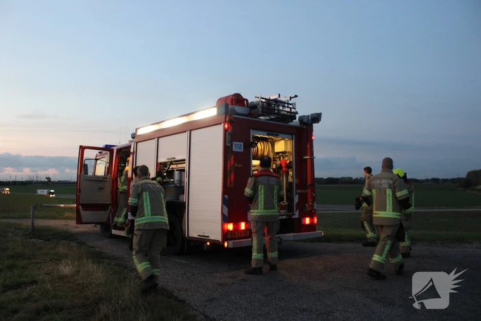 Brand in afvalcontainer snel geblust