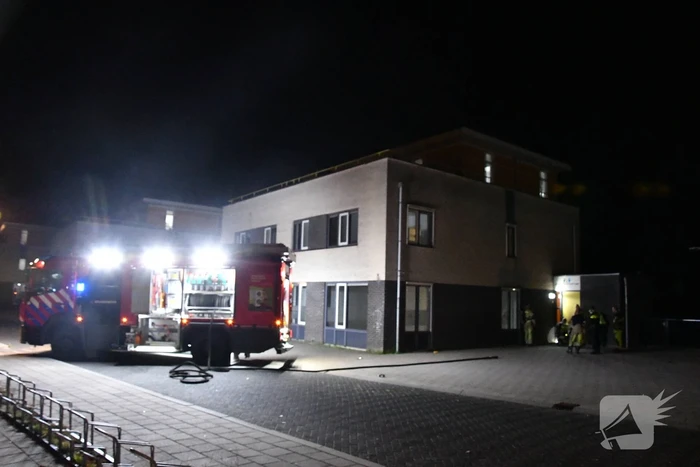 Onderzoek naar brandschade aan deur