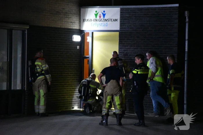Onderzoek naar brandschade aan deur