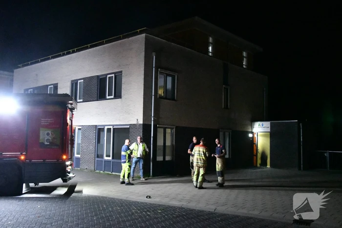 Onderzoek naar brandschade aan deur