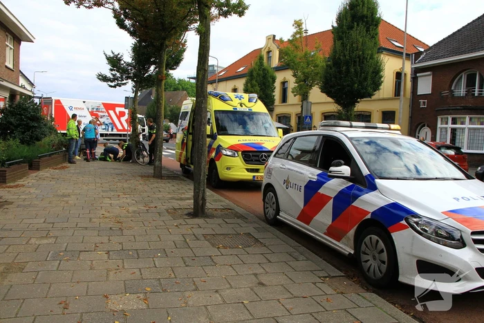 Fietsster gewond na val van fiets