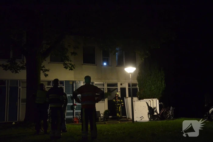Uitslaande brand in slaapkamer