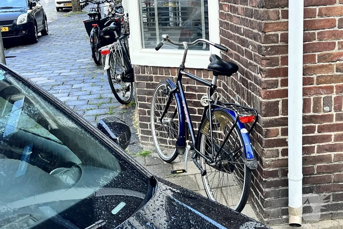 Fiets handvat schiet los man gewond