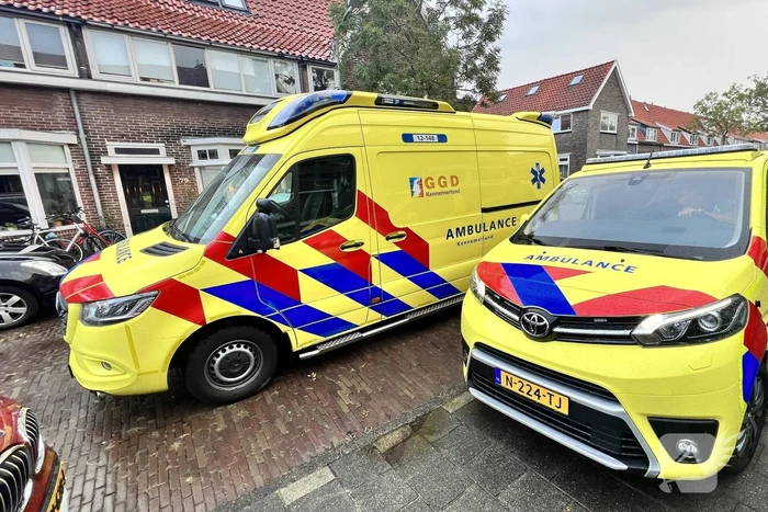 Fiets handvat schiet los man gewond