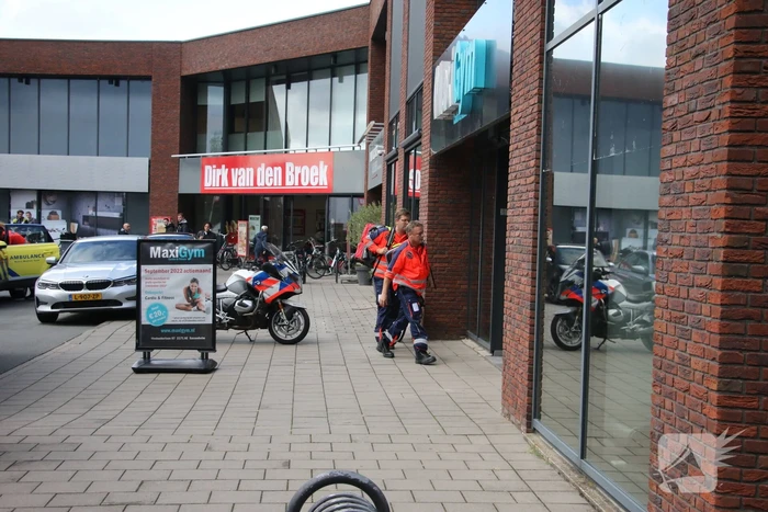 Traumateam ingezet voor incident in sportschool MaxiGym