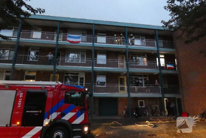 Brand in flatgebouw snel onder controle