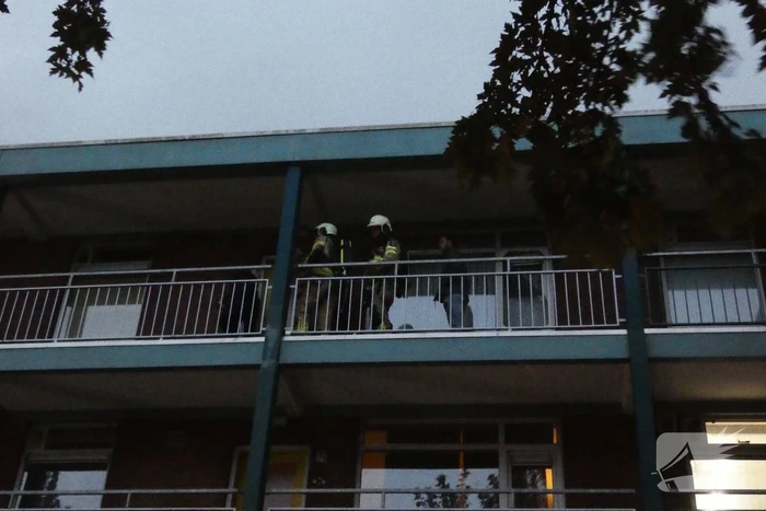 Brand in flatgebouw snel onder controle