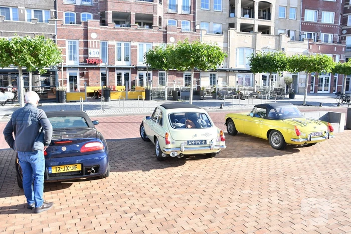 Prachtige MG's rijden 26ste Octagon Tour