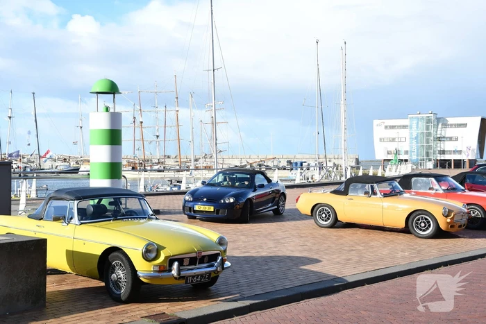 Prachtige MG's rijden 26ste Octagon Tour