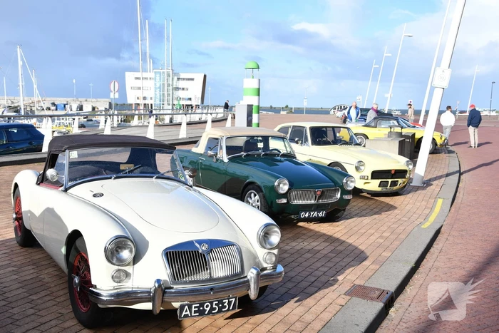 Prachtige MG's rijden 26ste Octagon Tour