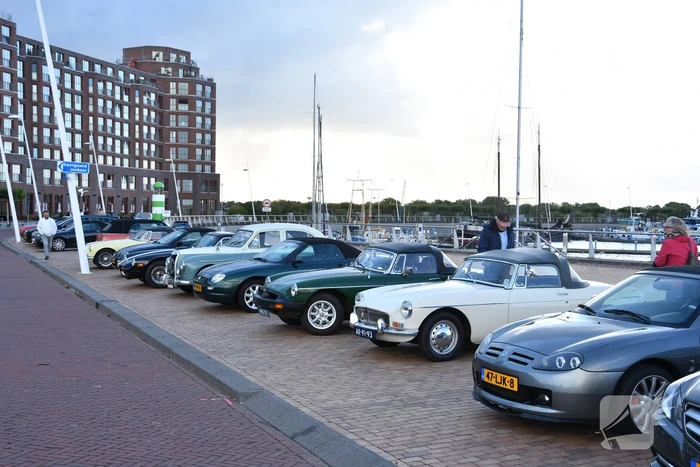 Prachtige MG's rijden 26ste Octagon Tour