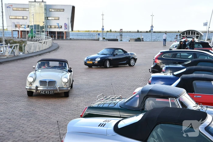 Prachtige MG's rijden 26ste Octagon Tour