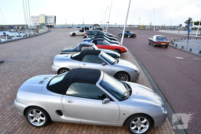 Prachtige MG's rijden 26ste Octagon Tour